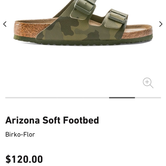 Birkenstock Birko-Flor Desert Soil Camo Green Size 38 NWOT - Picture 11 of 13